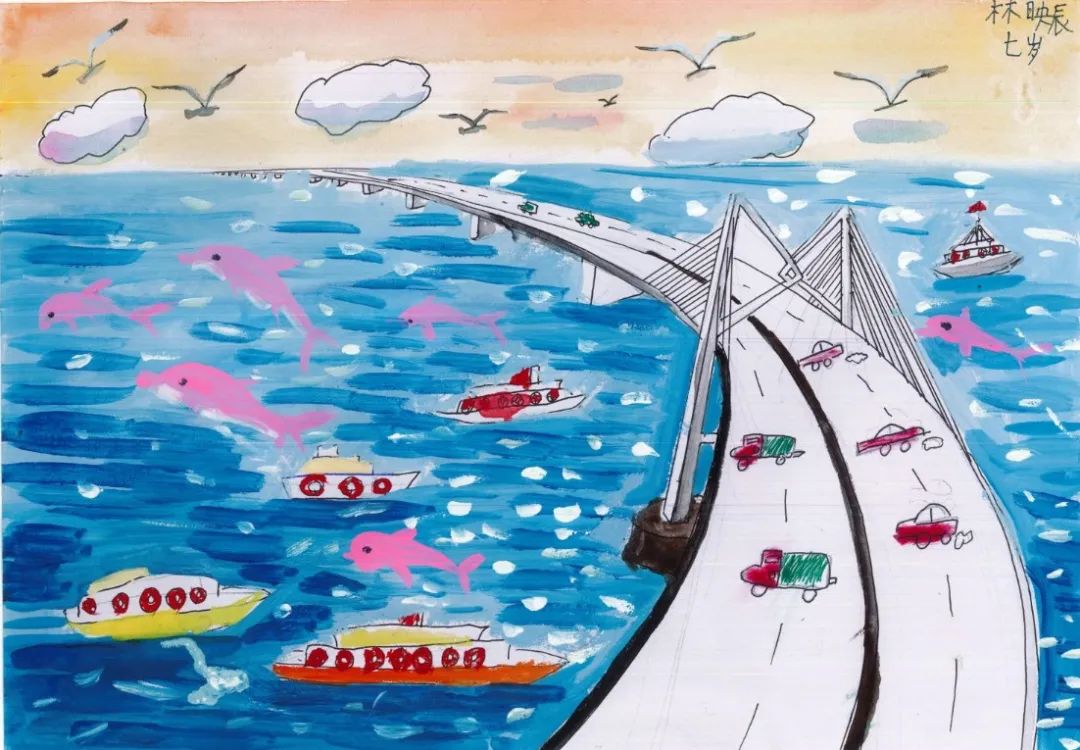未来桥，儿童的绘画之梦