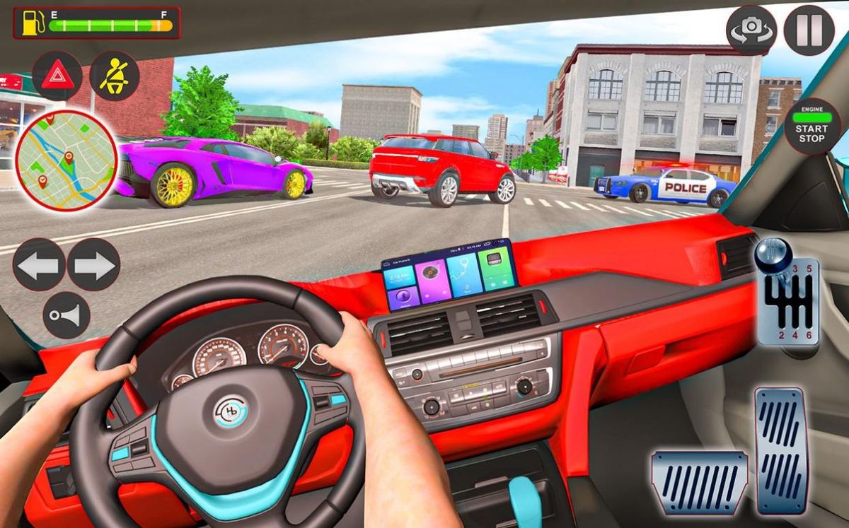 模拟驾校游戏怎么开车_模拟驾校汽车游戏_开车模拟驾校游戏破解版