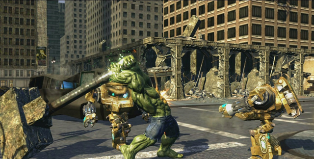 绿巨人游戏：保护城市免受威胁