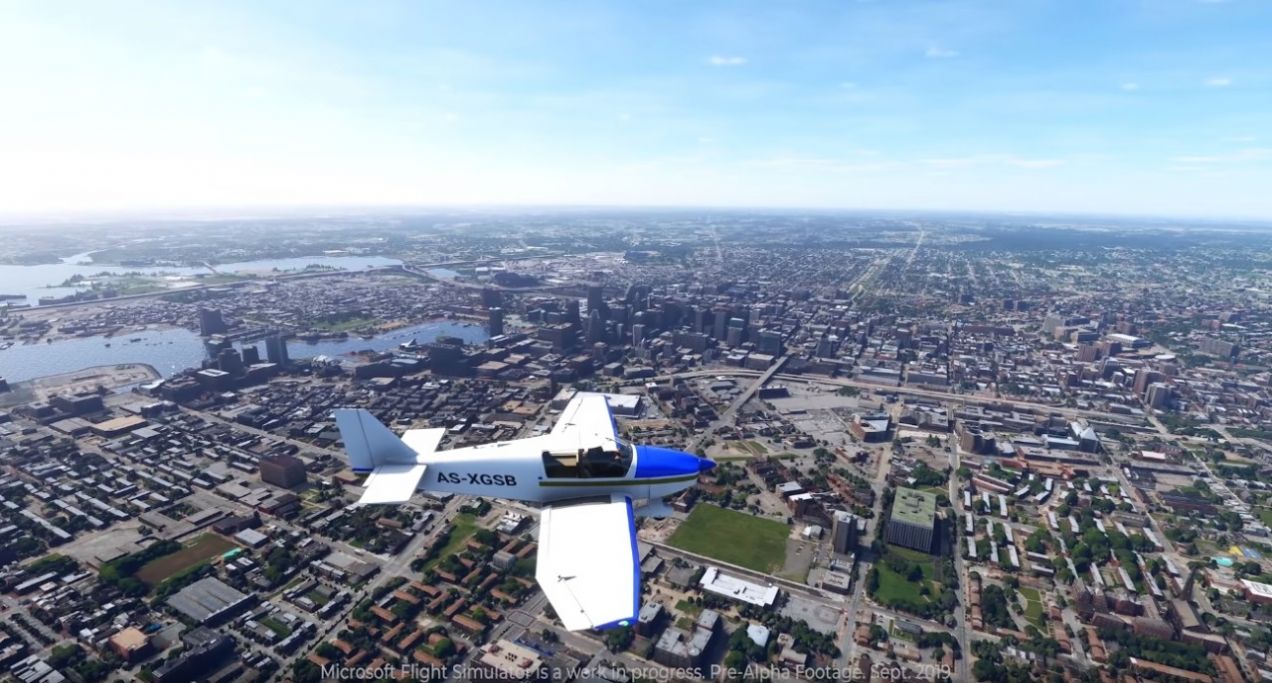 驾驶微软模拟飞行，身临其境驾驶舱体验