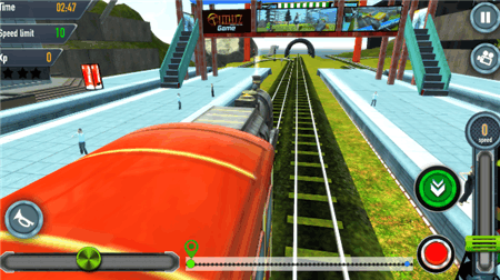 手机列车游戏：驾驶火车穿越铁轨，畅享刺激体验