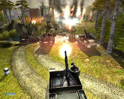 手机对抗型游戏-战争前线：虚拟现实战场，挑战智慧与反应