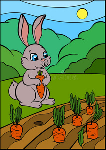 那年那兔那些事儿-兔宝宝们的草原奇遇：寻找胡萝卜王国之旅