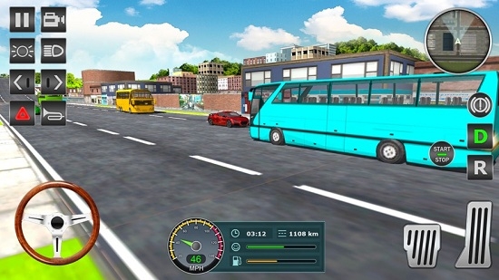 手机版城市公交模拟器游戏-亲身体验驾驶公交！逼真模拟，多样挑