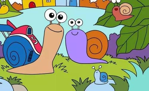 蜗牛画画图片_蜗牛怎么画_蜗牛画画图片简单画法