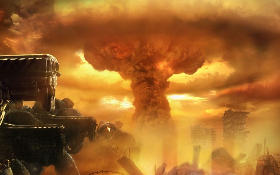 世界核平的手机游戏-探索末世废墟：末日之战：世界核平带你踏上