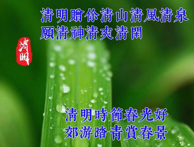 清明节日期-清明时节，缅怀故人，珍惜当下，感恩生命