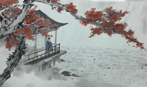 对潇潇暮雨